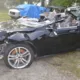 Accidente de un Tesla negro