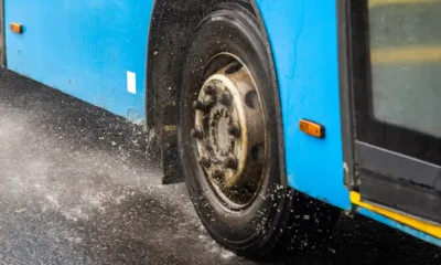 Arde un autobús