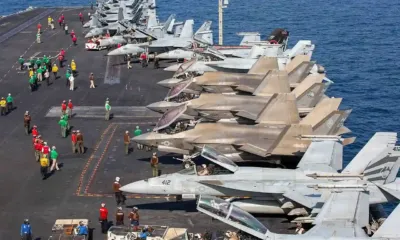 Aviones de EEUU cerca de Iran