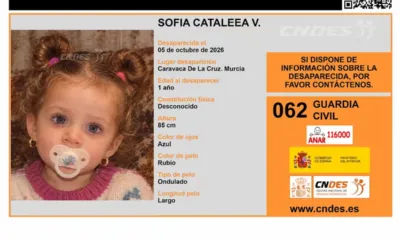 Buscan a Sofía