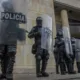 Cargas policiales en Madrid