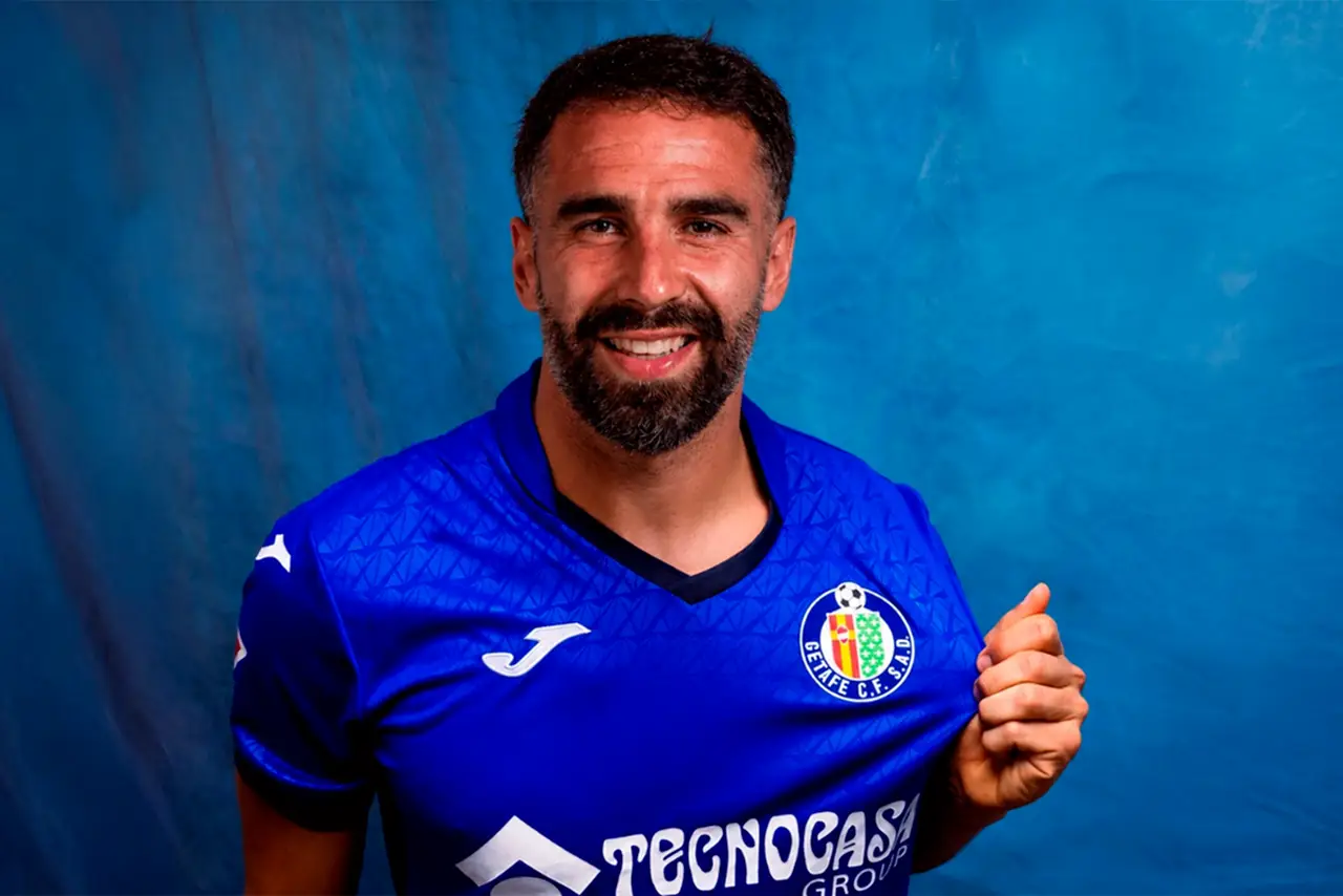Carvajal camiseta del Getafe