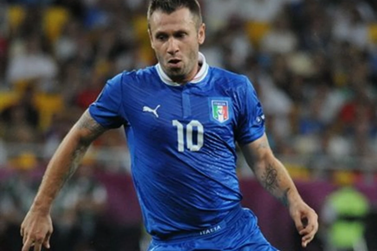 Cassano en la Eurocopa 2012