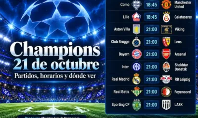 Champions 21 de octubre
