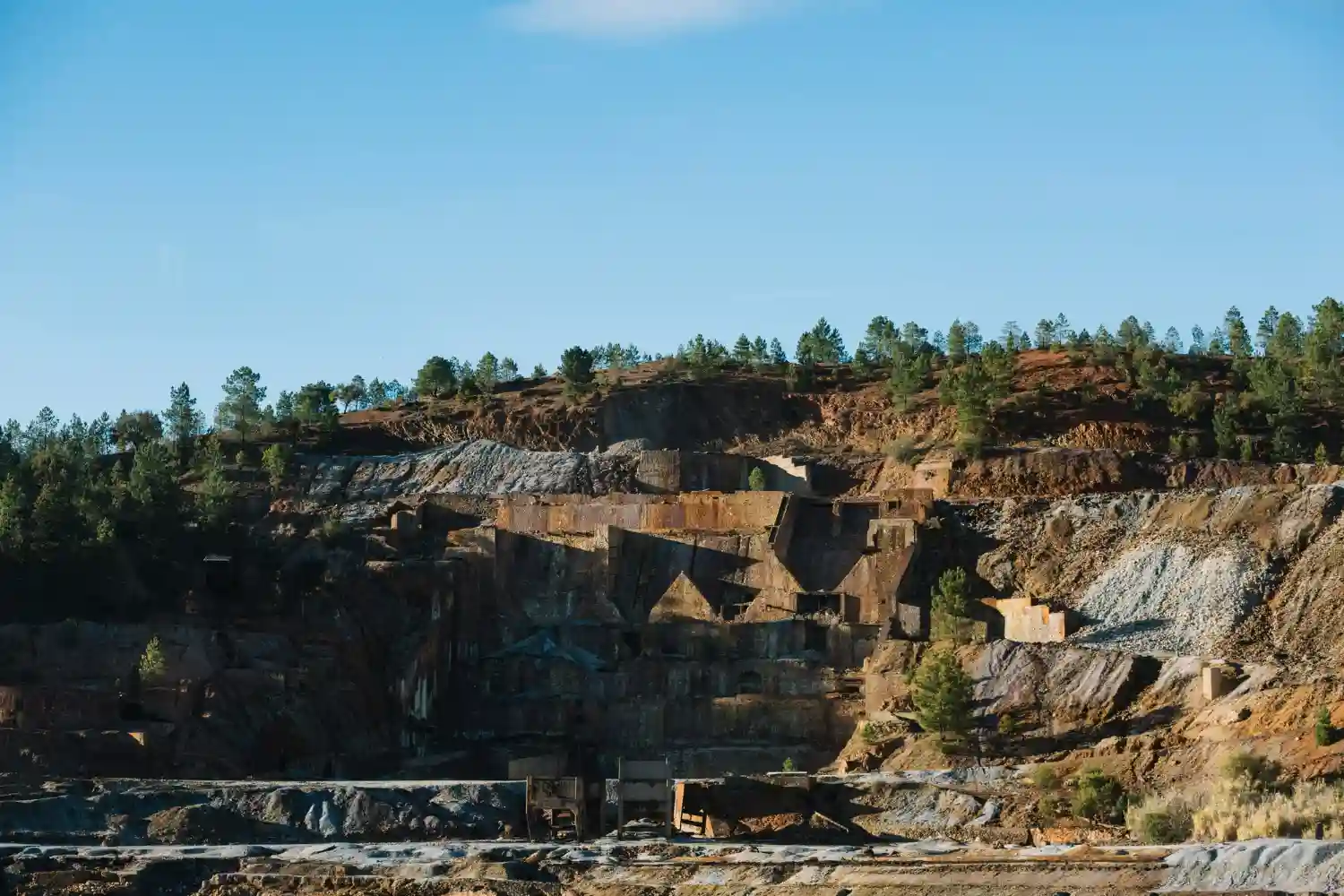 Dos montañas mineras de Francia