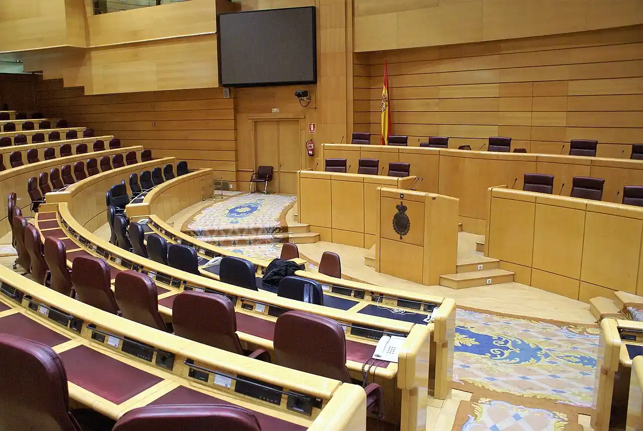 El Senado de españa sin senadores