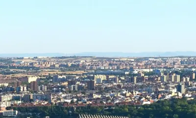 El barrio de Carabanchel visto desde arriba