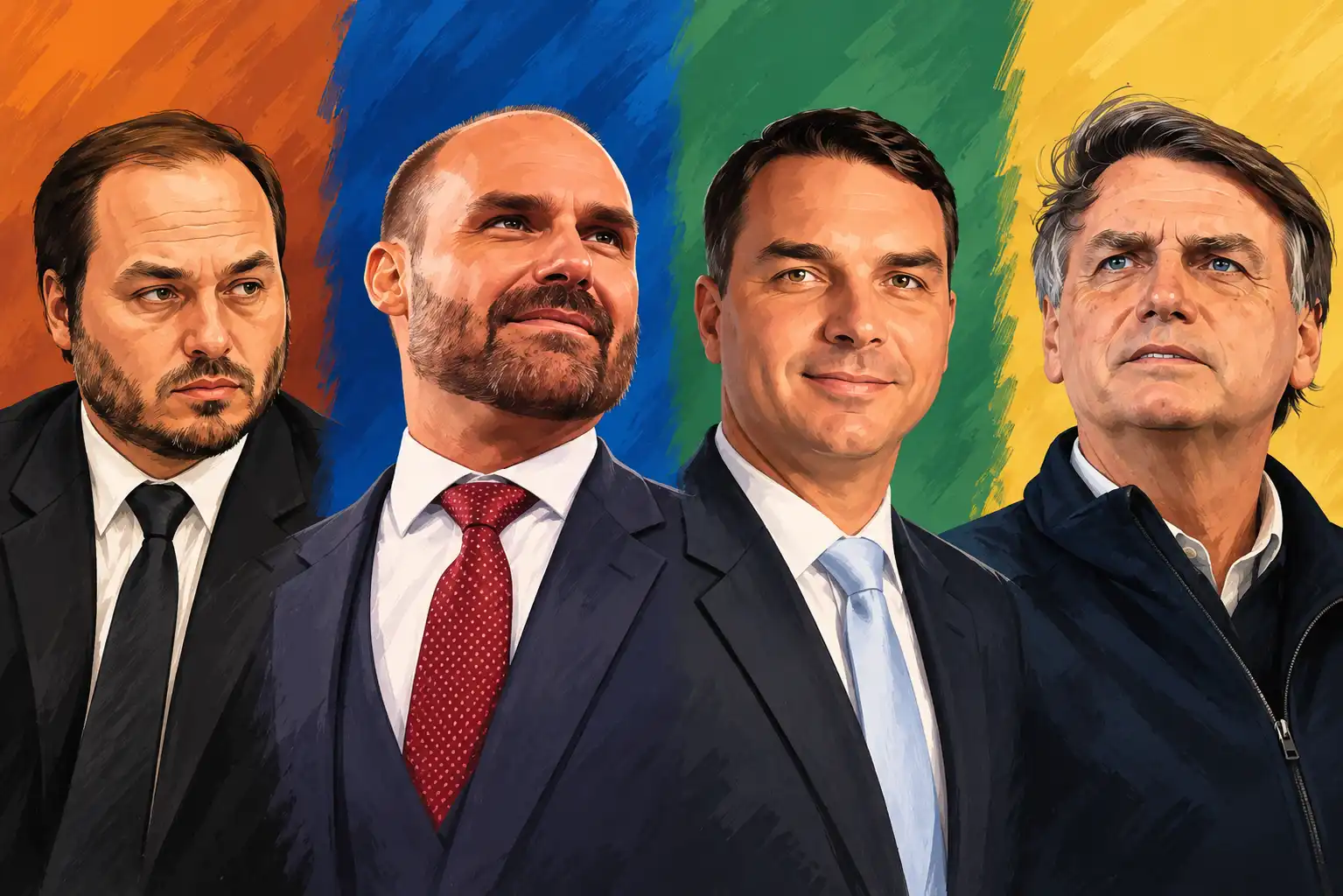 El clan Bolsonaro
