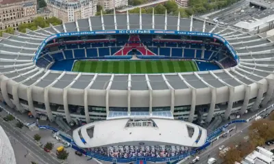 El estadio del PSG desde arriba