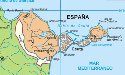 El mapa de Ceuta 2026