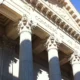 Fachada de la sede de la Junta Electoral