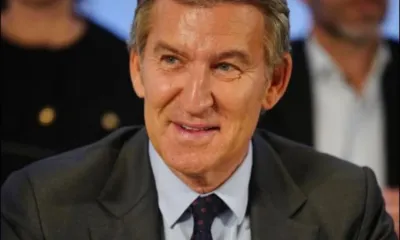 Feijoo en una ponencia