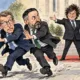 Feijóo y Abascal evitan la foto con Milei