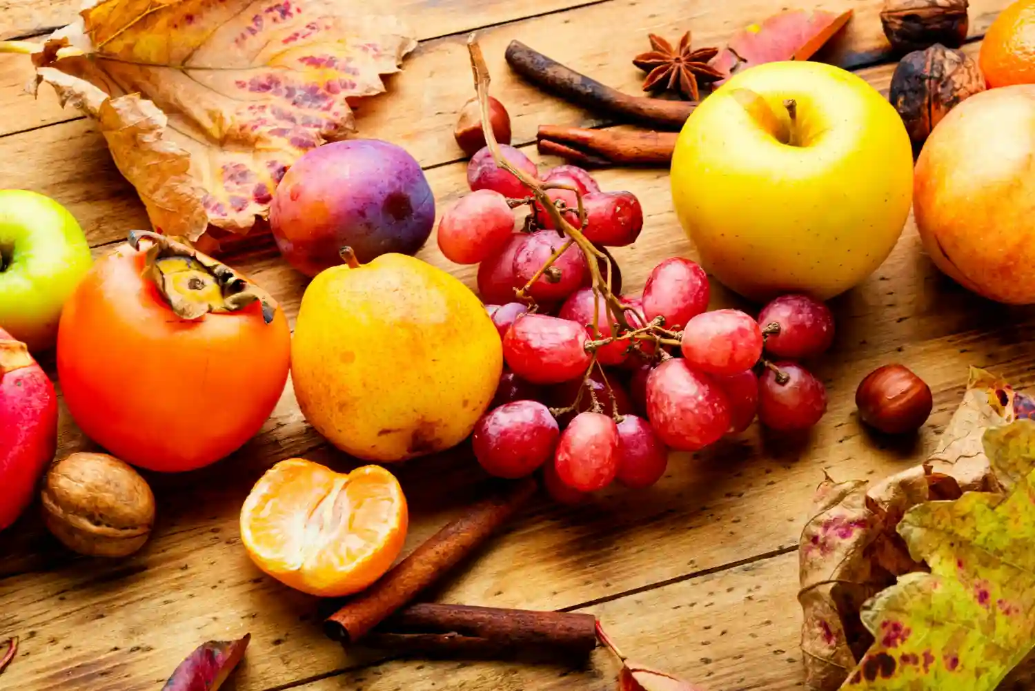 Frutas de otoño