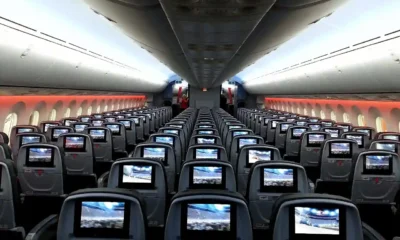 Interior del Boeing 787