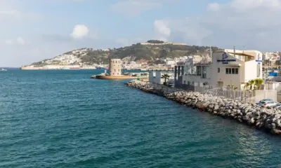 La costa de Ceuta