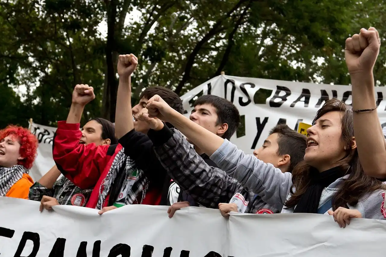 La huelga educativa en Madrid