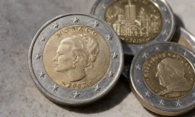 La moneda de 2 euros de Mónaco