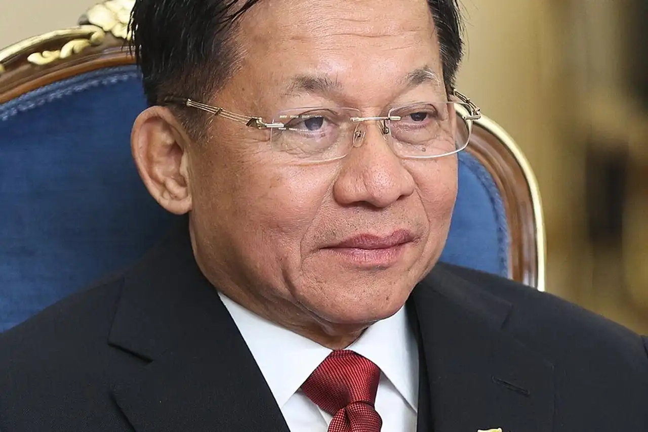 Min Aung Hlaing, presidente de Myanmar