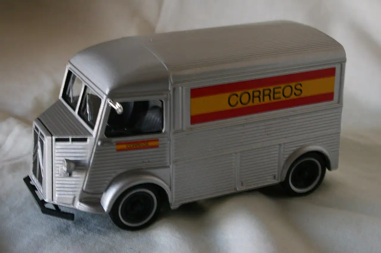 Miniatura coche de Correos