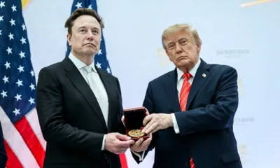 Musk premiado por Trump en 2026