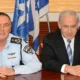 Netanyahu con uno de sus generales