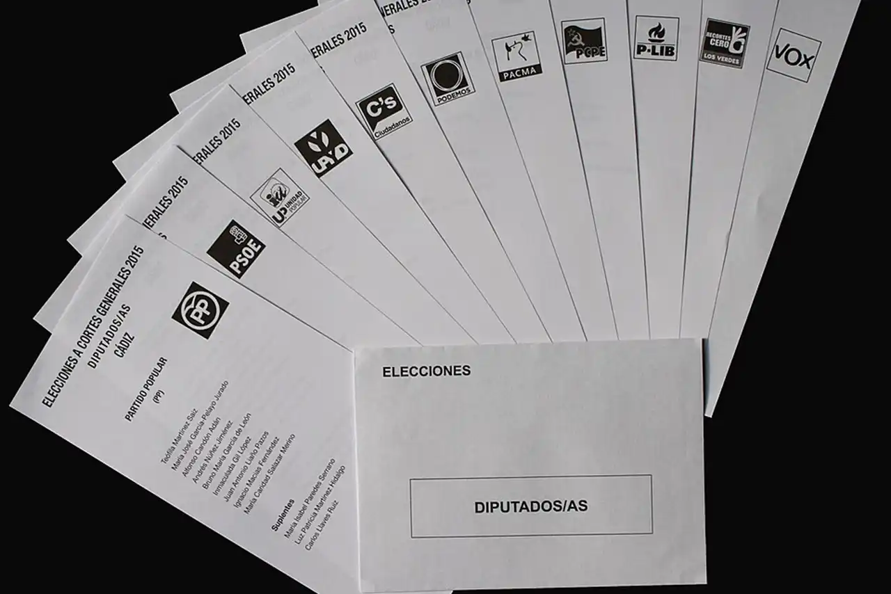 Papeletas elecciones