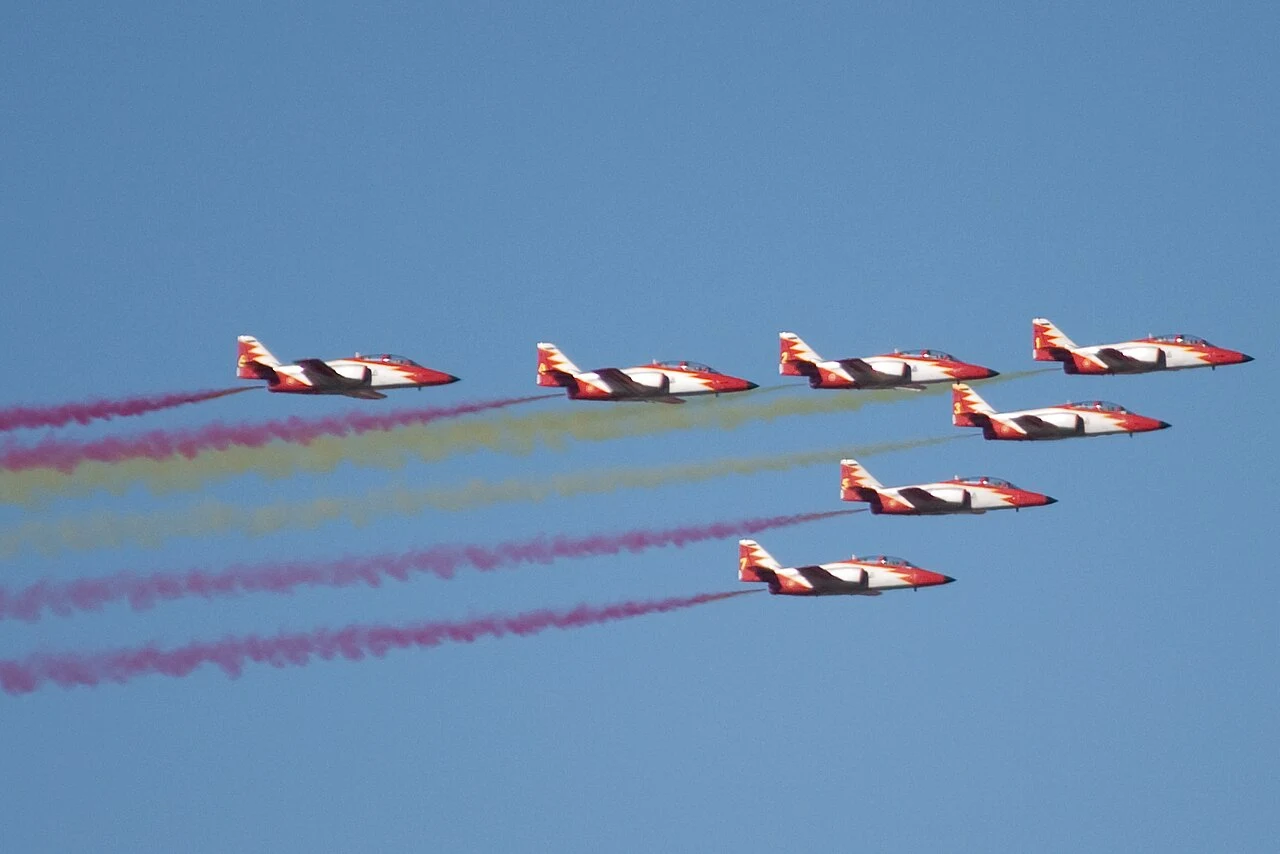 Patrulla Aguila volando en 2026