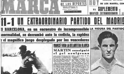 Portada de Marca tras Madrid 11 Barca 1