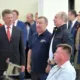 Putin con su equipo tecnico