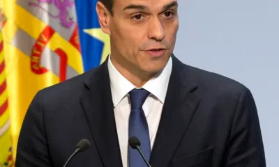 Sanchez explicando las pensiones