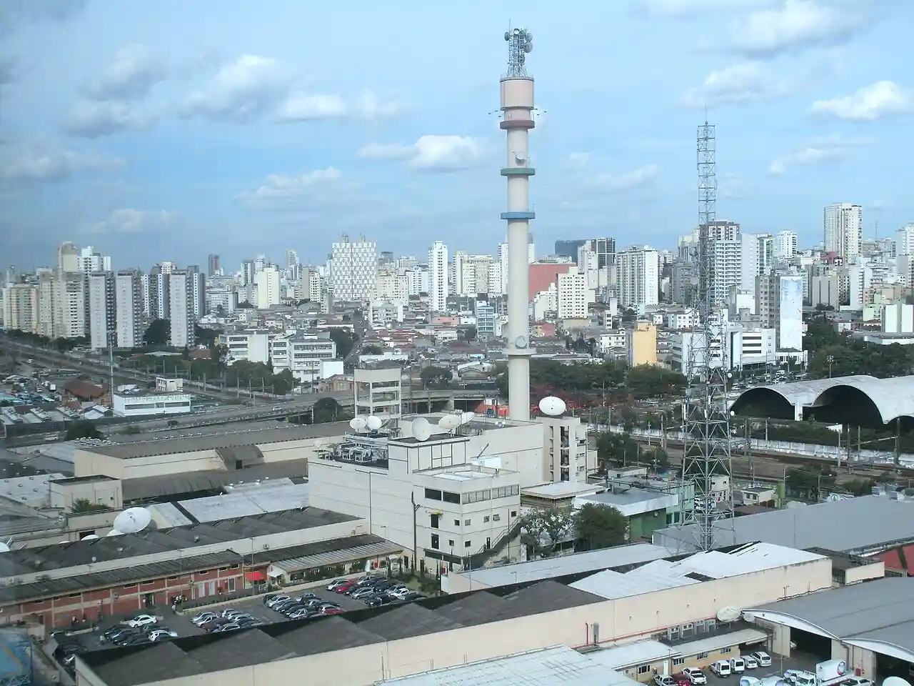 Sede de la tv de brasil Record