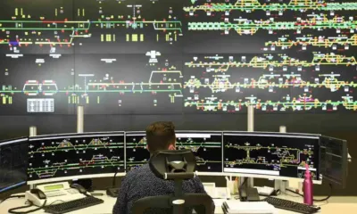 Un centro de control de Adif