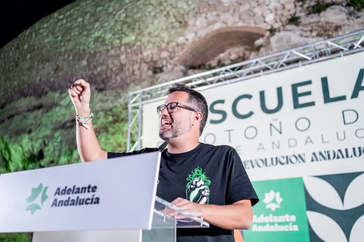 Un comicio de Adelante Andalucía