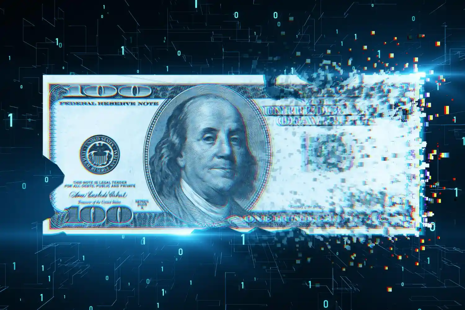 Un dolar se descomponer por IA
