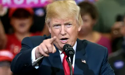 Un enfadado Trump