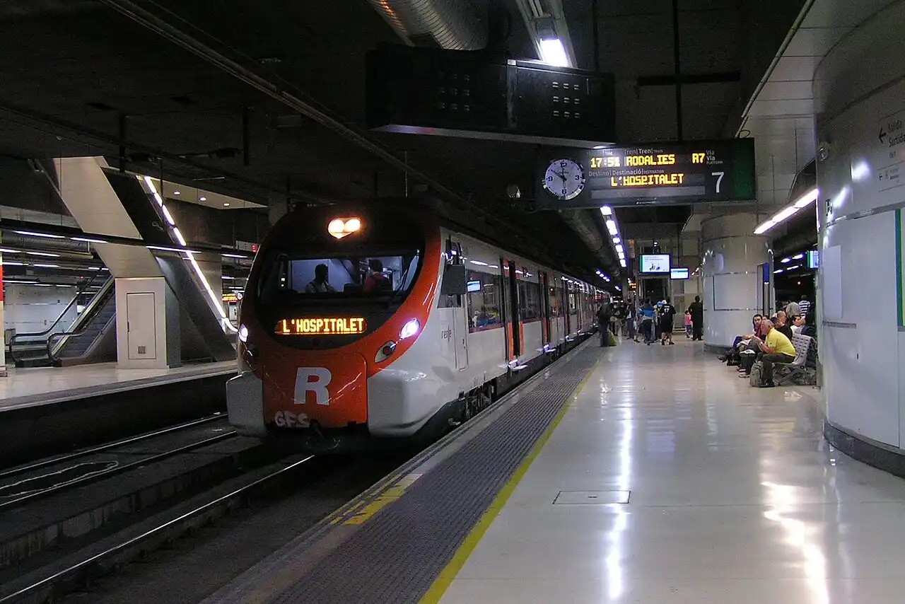 Una parada de Rodalies