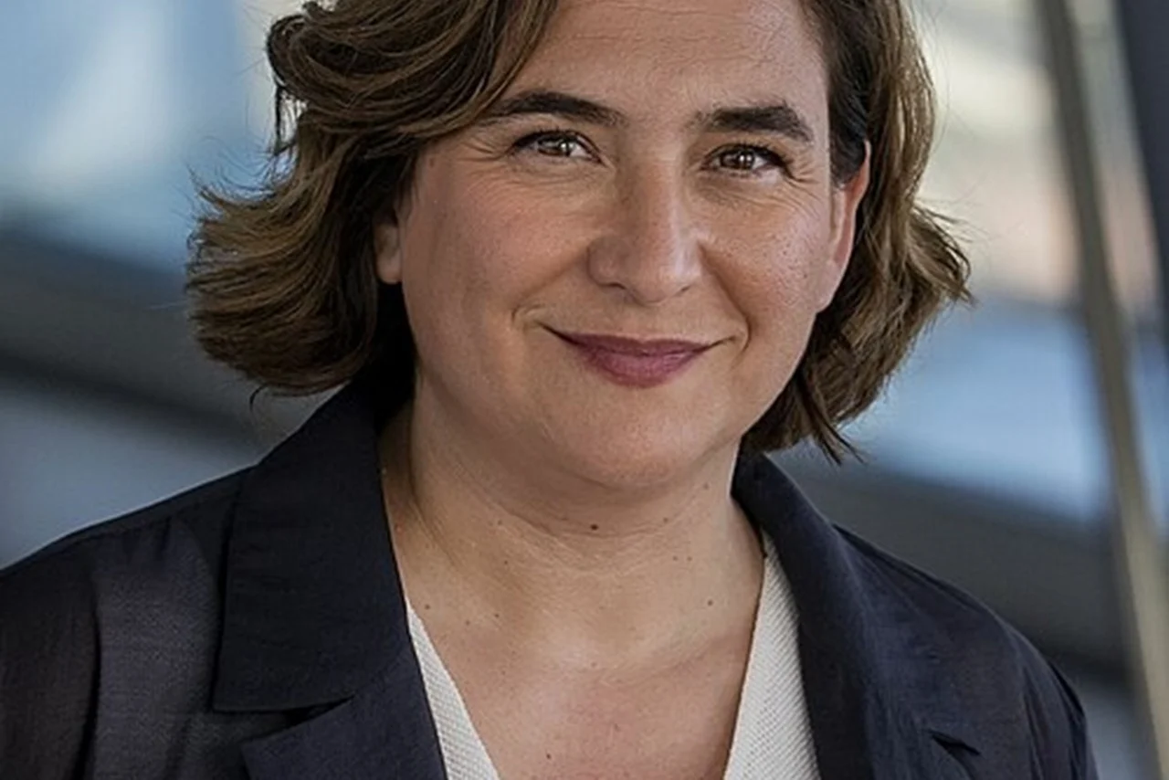 Una sonriente Ada Colau en 2022