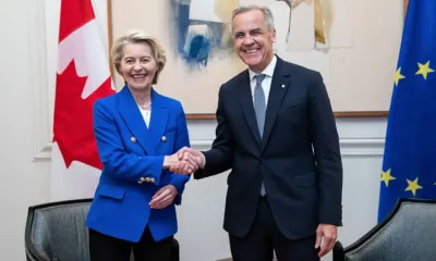 Von Der Leyen con Carney en 2026