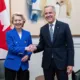 Von Der Leyen con Carney en 2026