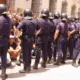 cargas policiales en A Coruña tras Abascal
