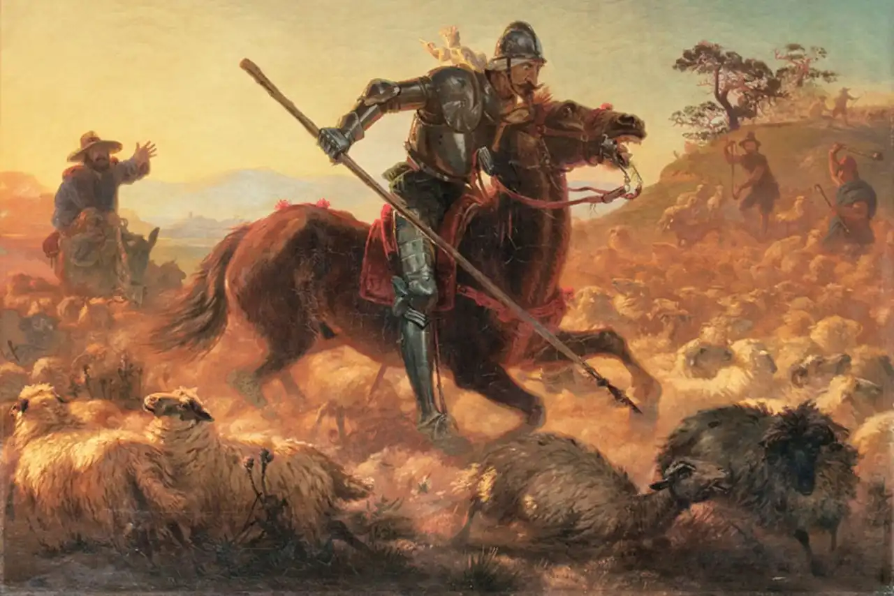 en el Quijote un secreto militar