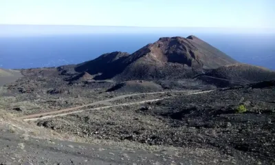 erupción del volcán Teneguía
