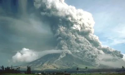 erupcion del volcan mayon