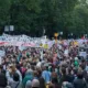 la huelga docente en Madrid