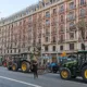 la tractorada en Madrid se para