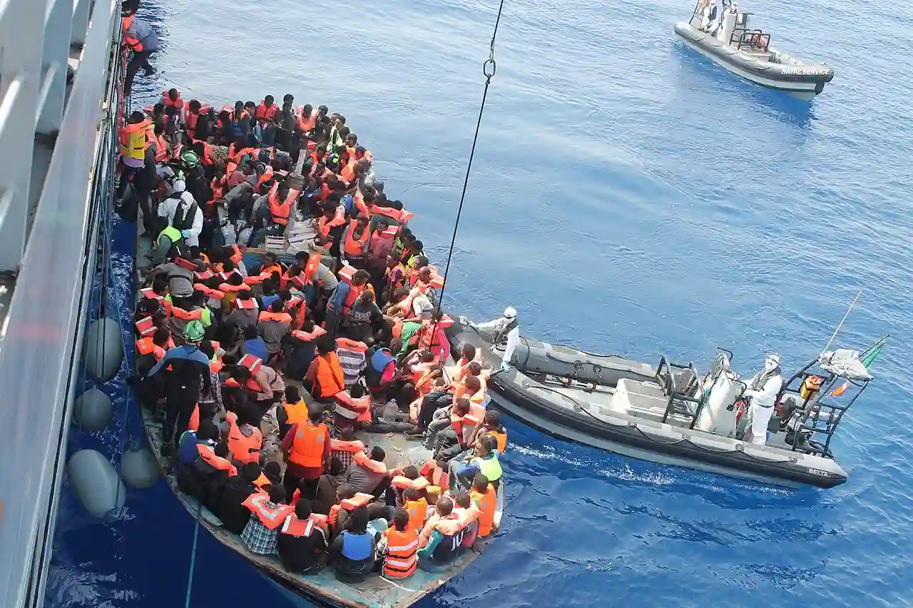 las llegadas de África occidental a Europa
