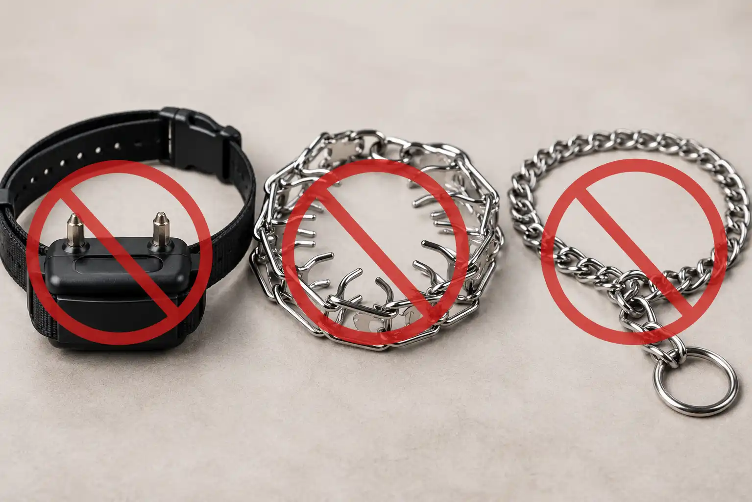 prohíbe estos collares