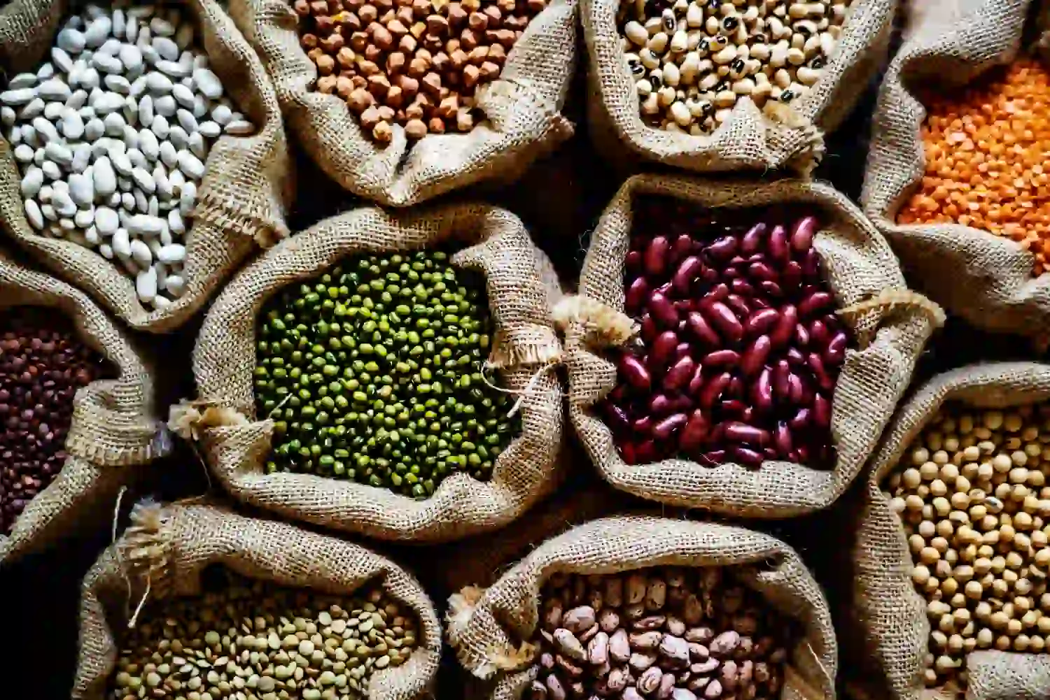 señala las legumbres