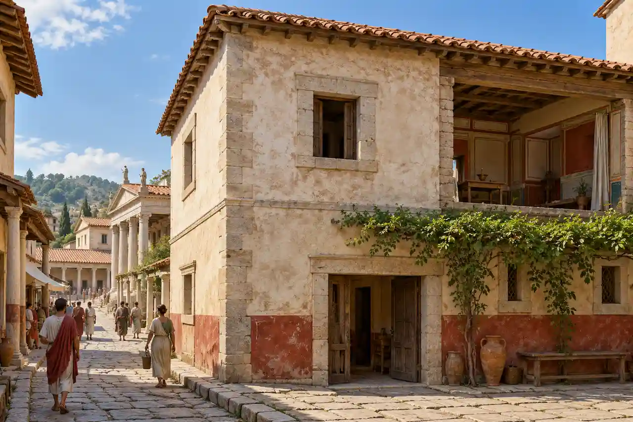 una ventana romana